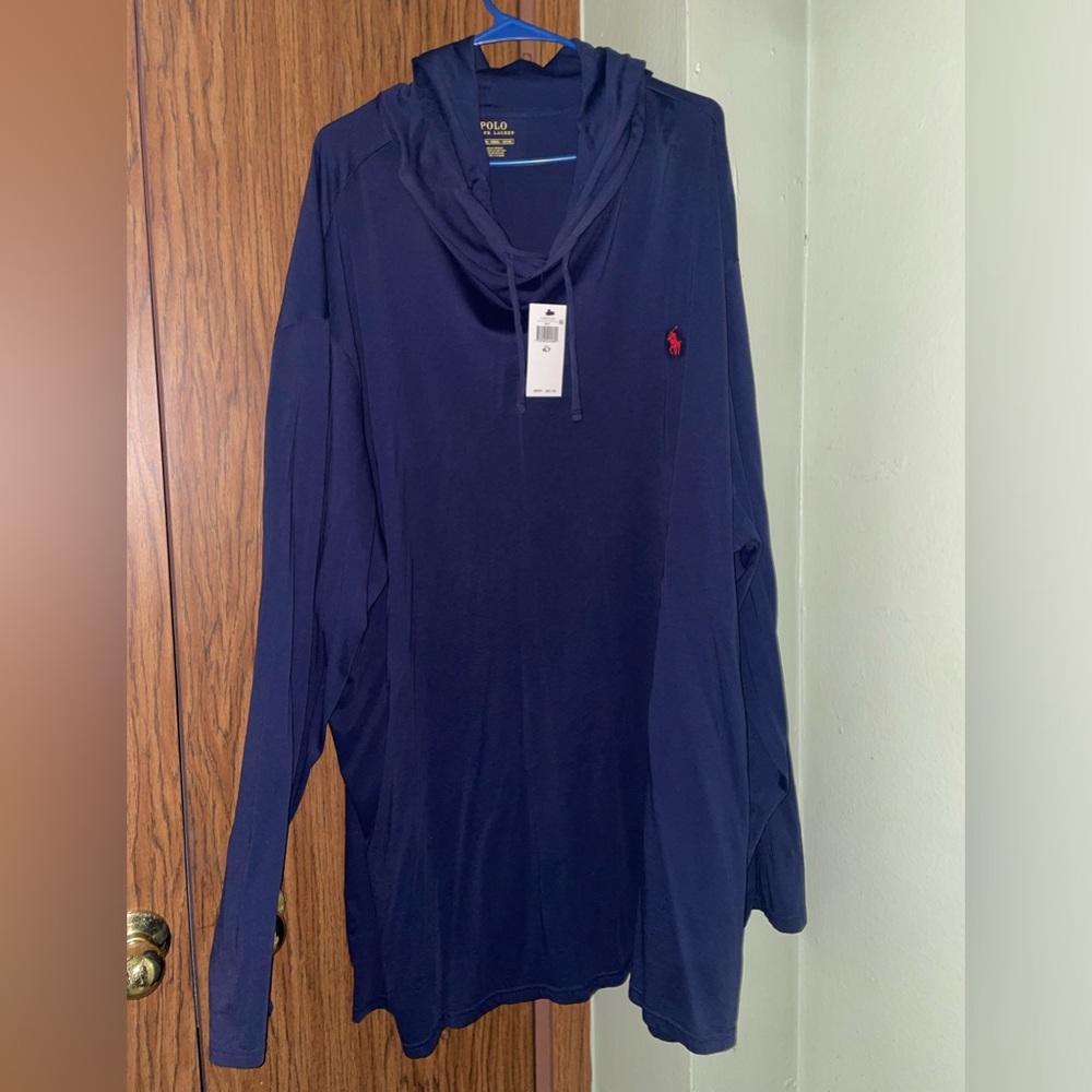 Ralph Lauren Polo Jersey Shirt with Hoodie